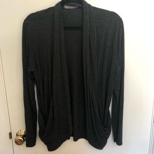 Open Grey Cardigan